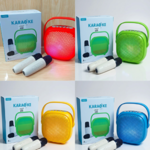 GTS2009 Karaoke Wireless Audio Speaker with Double Microphone